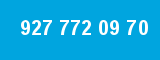 927 772 09 70